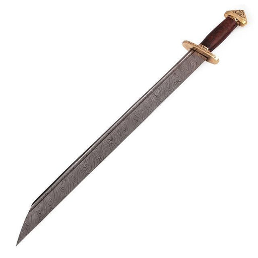 7th Century Damascus Steel Medieval Lang Saex Viking Sword - Medieval Depot