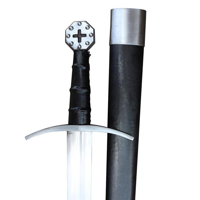 Decorative Medieval Holy Knight Templar Sword with Scabbard - Medieval Depot