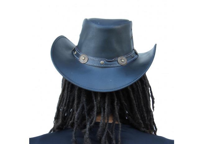 Leather Mustang Runner Outdoor Hat - Medieval Depot