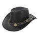 Leather Mustang Runner Outdoor Hat - Medieval Depot