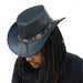 Leather Mustang Runner Outdoor Hat - Medieval Depot