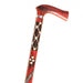 Handcrafted Eucalyptus Tribal Wars Walking Cane - Medieval Depot