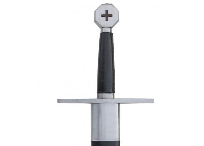 Full Tang Templar Brethren Battle Ready Sword - Medieval Depot