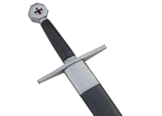 Full Tang Templar Brethren Battle Ready Sword - Medieval Depot