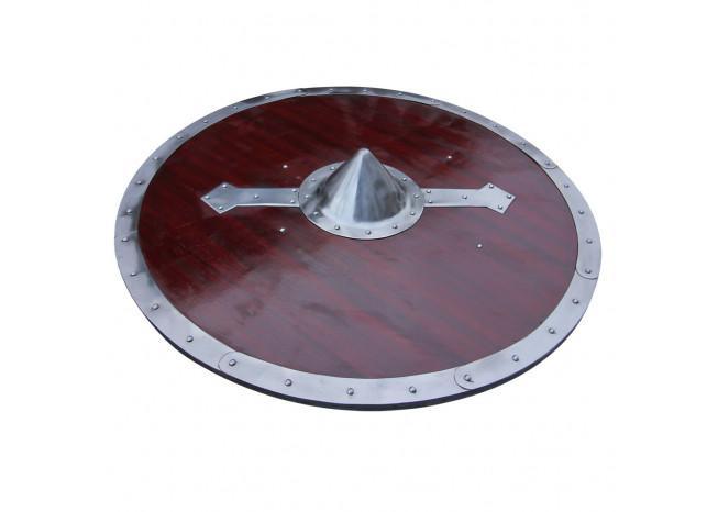 Handcrafted Viking Legacy Battle Shield - Medieval Depot