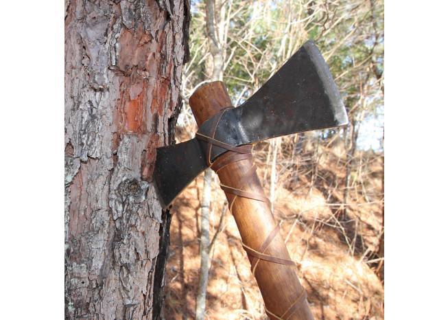 Hand Forged Fury of Atla Viking Axe - Medieval Depot