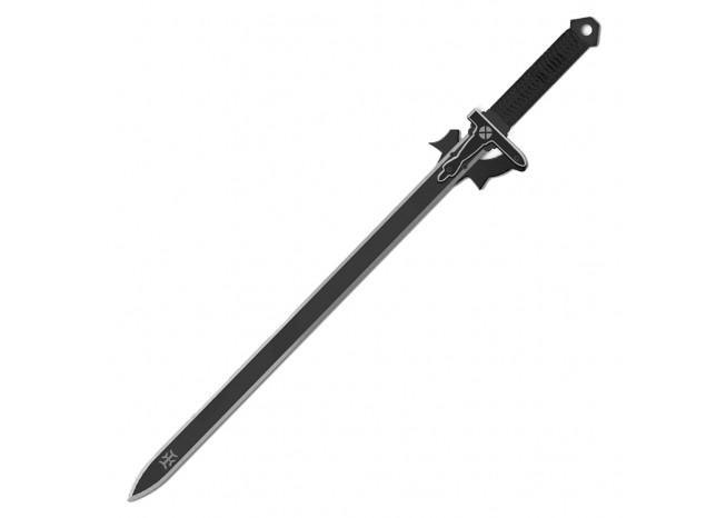 Kiritos Dark Replulser Elucidator Back Sheath Sword Set - Medieval Depot
