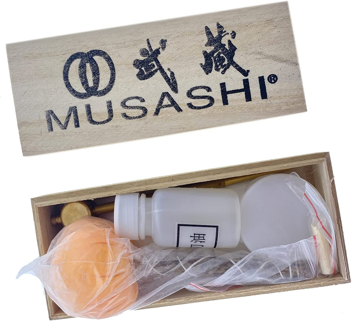 Premium musashi sword cleaning kit — Medieval Depot