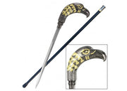 Majestic Golden Eagle Sword Cane - Medieval Depot