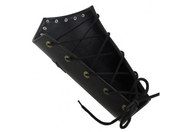 Medieval Complete Faith Archer Leather Bracers - Medieval Depot