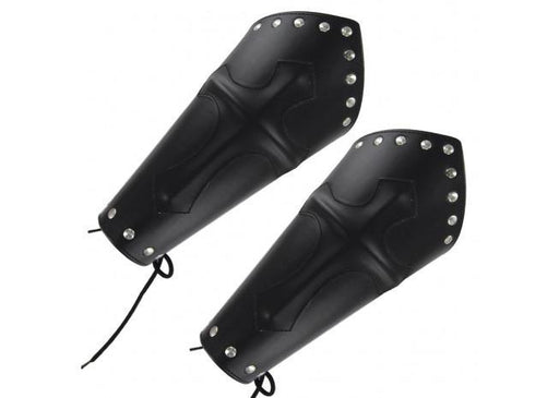 Medieval Complete Faith Archer Leather Bracers - Medieval Depot