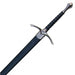 Replica Glamdring Gandalf Sword with Black Scabbard - Medieval Depot