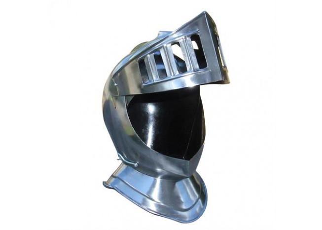 Mens Closed Knight Armour Helmet - Medieval Depot
