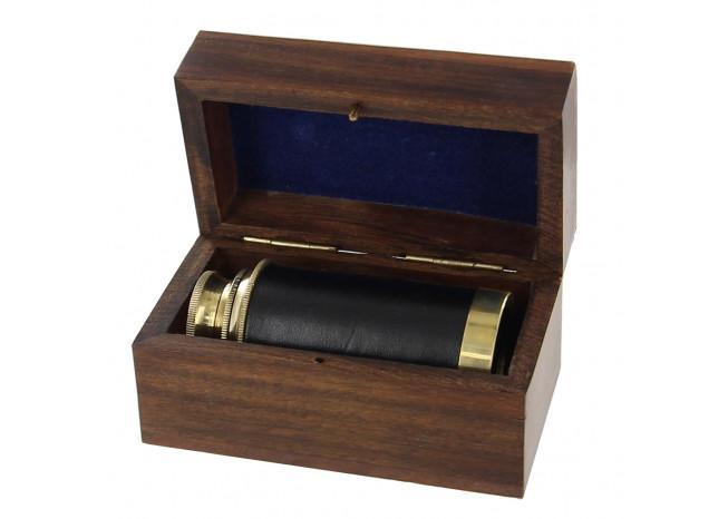 Mini Spyglass Pirate Telescope Box Set - Medieval Depot