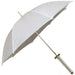 One piece Zoro Wado Ichimonji Katana Handle Umbrella White