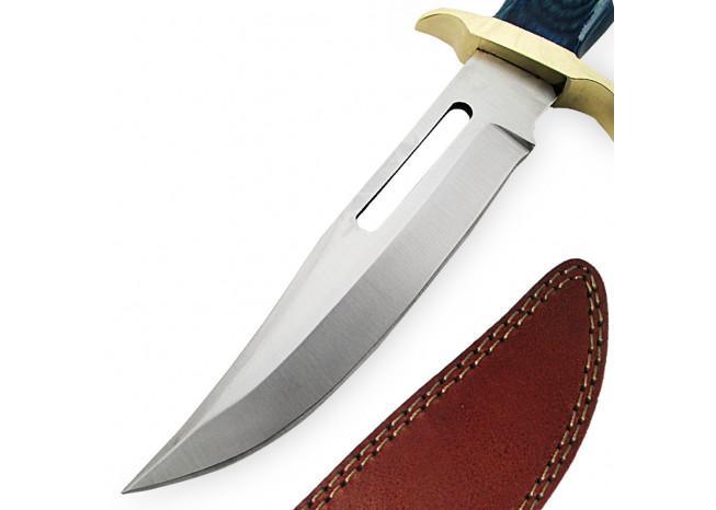 Fixed Blade Tanzania Ridge Hunting Knife - Medieval Depot