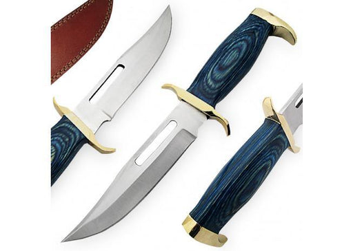 Fixed Blade Tanzania Ridge Hunting Knife - Medieval Depot