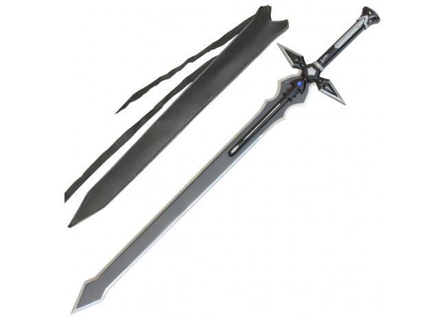 SAO Black Dark Repulser Sword of Kirito - Medieval Depot