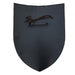 Black Medieval Blank Customizable War Shield - Medieval Depot