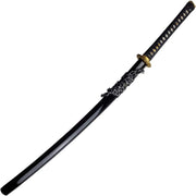 Golden dragonfly hand forged Katana
