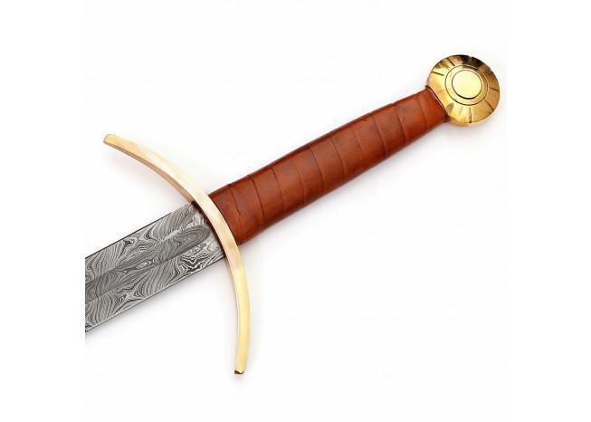 Damascus Blood Frenzy Functional Viking Sword - Medieval Depot