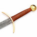 Damascus Blood Frenzy Functional Viking Sword - Medieval Depot