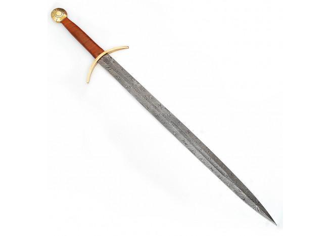 Damascus Blood Frenzy Functional Viking Sword - Medieval Depot