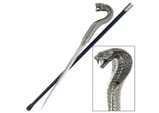 Striking Distance Cobra Sword Cane - Medieval Depot