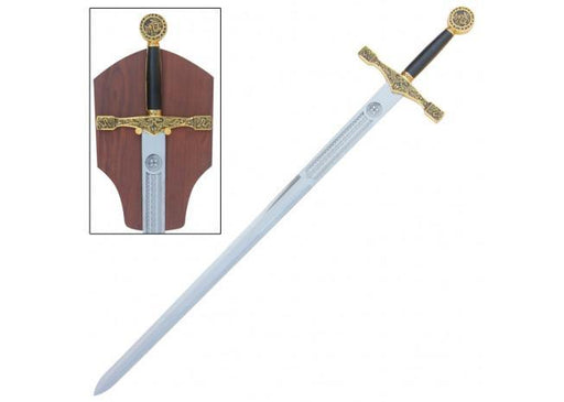 Sword of Excalibur King Arthur Golden - Medieval Depot