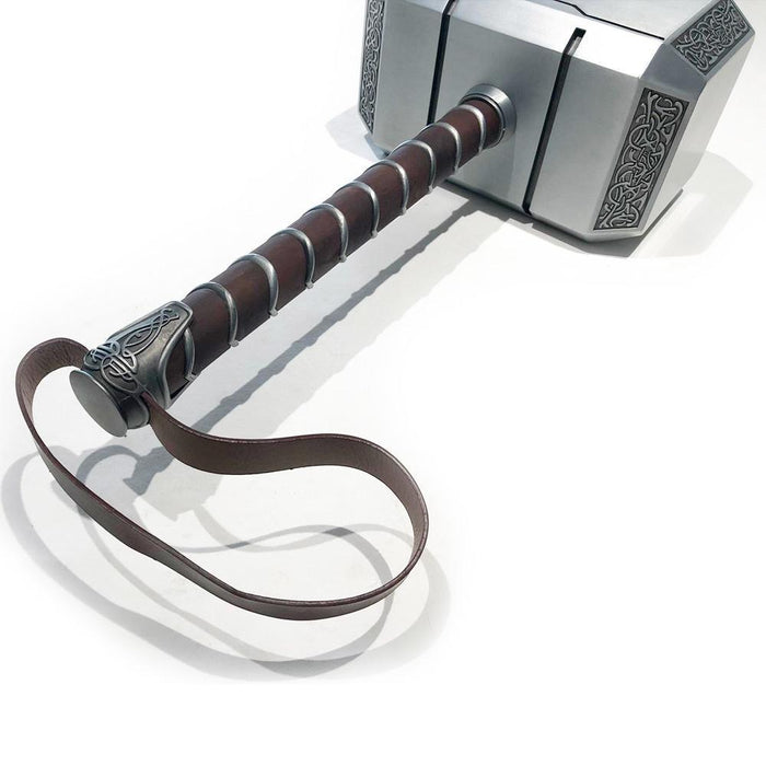 Thor’s Hammer from Norse Mythology, Cosplay Metal Version of Thor Mjölnir, 1:1 Scale Movie Prop Replica of God of Thunder