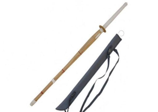 Bamboo Shinai Sparring Sword Sheath Set - Medieval Depot