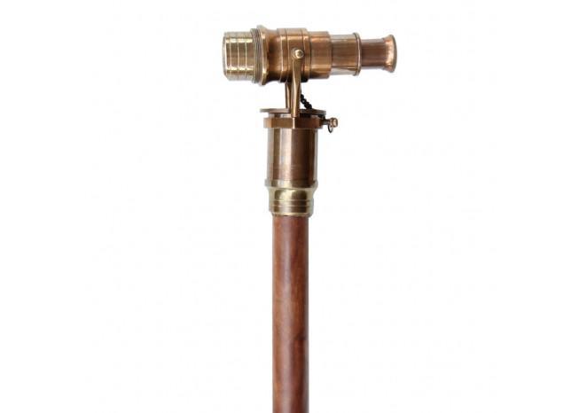 Would Be Lost Without You Steampunk Walking Cane - Medieval Depot